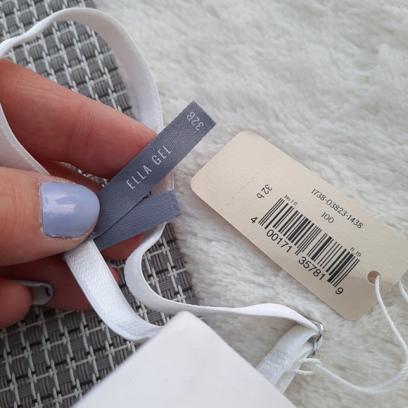 Aerie Ella Gel Padded Pushup Bra 32B White NEW American Eagle - Picture 5 of 12